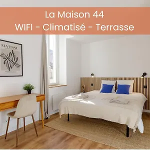 La Maison 44 - T2 - Clim, Terrasse, Garage, Via Rhona Appartement Montélimar